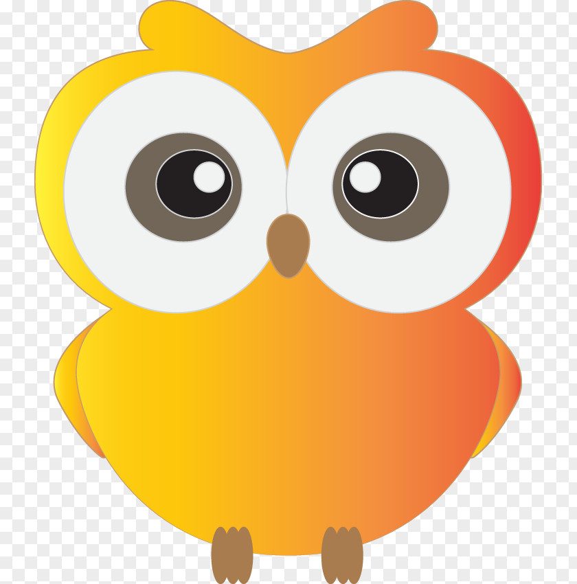 Owl Illustration Green Clip Art PNG