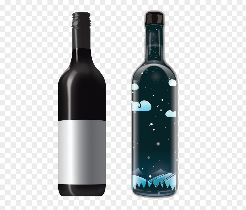 Red Wine Bottle Packaging Design Pictures Soft Drink Opener PNG