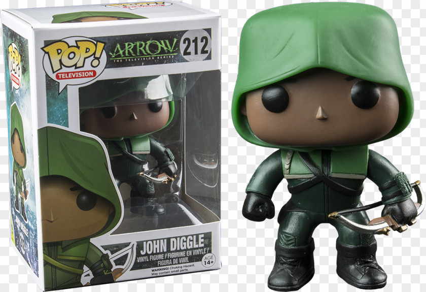 Toy Green Arrow John Diggle Black Canary San Diego Comic-Con Funko PNG