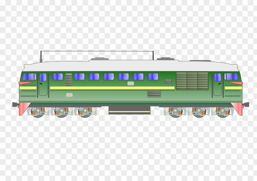 Train Railroad Car Locomotive Passenger PNG