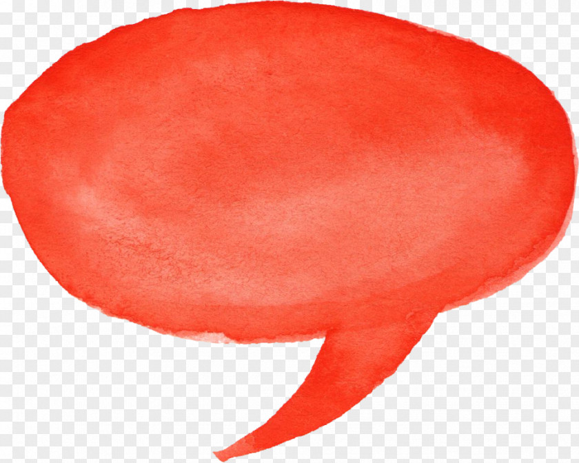 Watercolor Pink Speech Balloon Drawing PNG