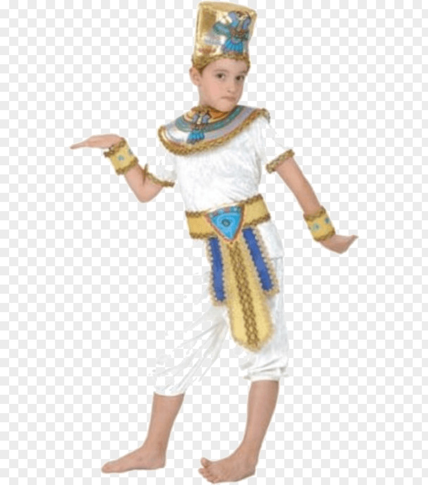Child Cleopatra Ancient Egypt Costume Party Halloween PNG