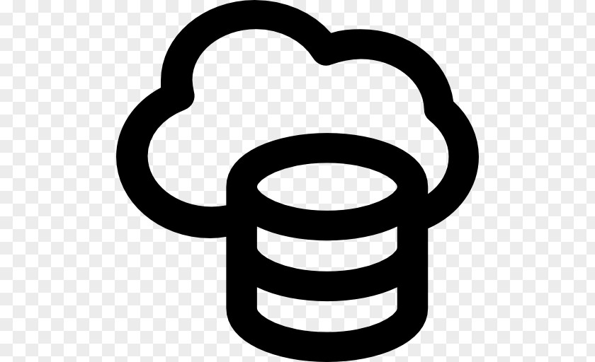 Cloud Server Computing Storage Database PNG