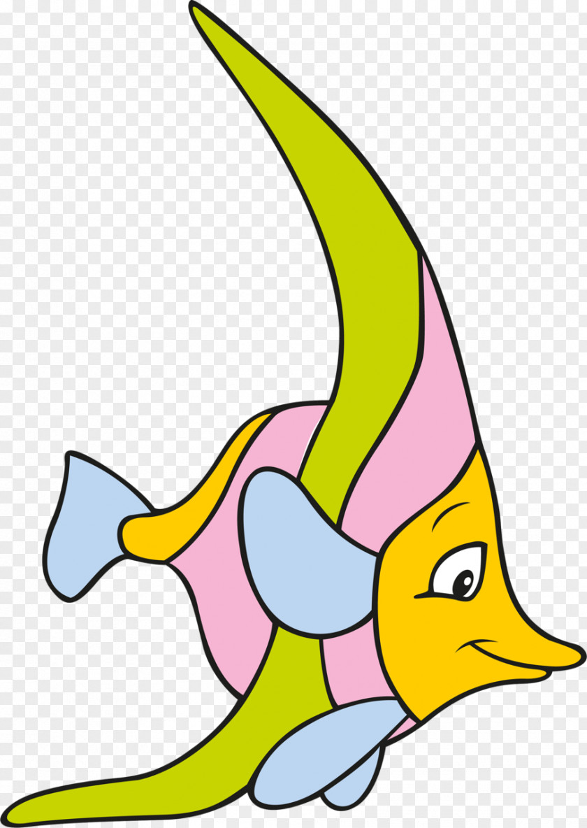 Little Mermaid Frame Clip Art Beak Cartoon Line Fish PNG