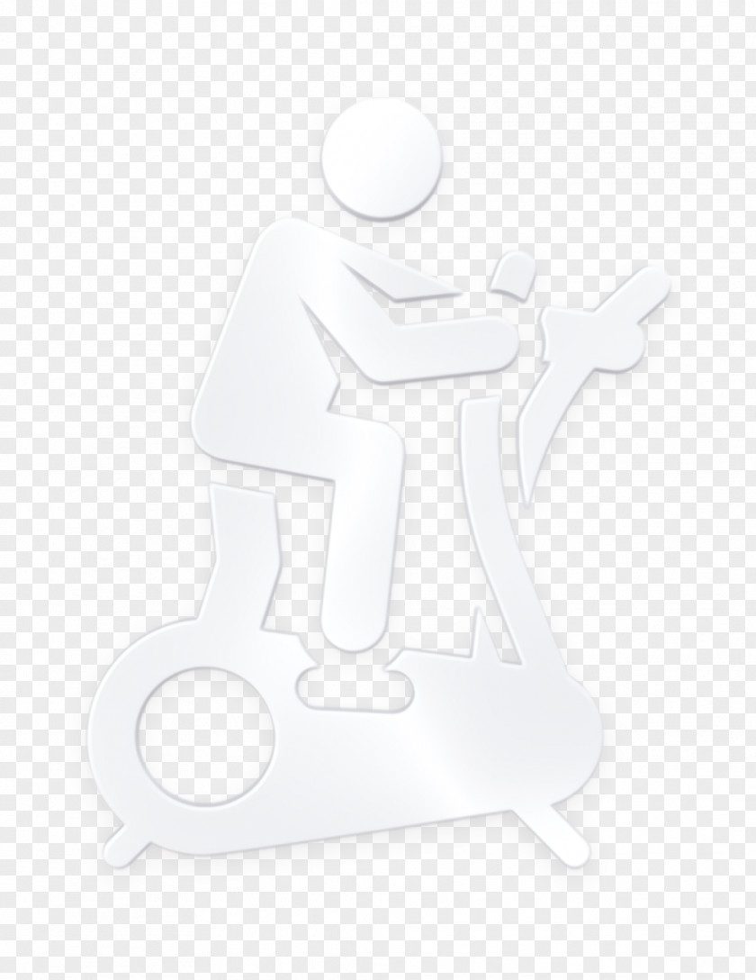 Scooter Animation Exercise Icon Gym Pictograms PNG