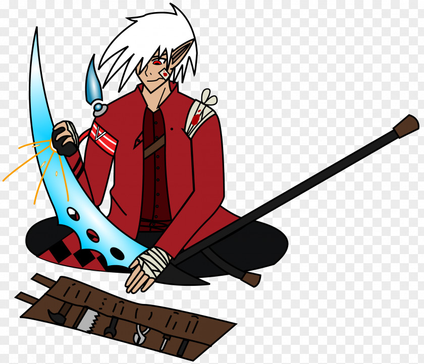 Scythe Cosplay Character Sharpening Halloween PNG