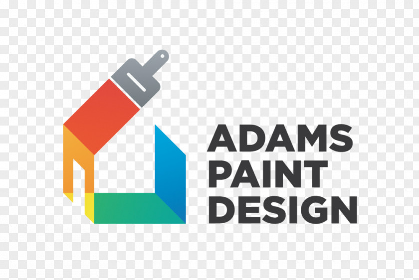 Space Watercolor Logo Adams Paint Design INC Brand PNG