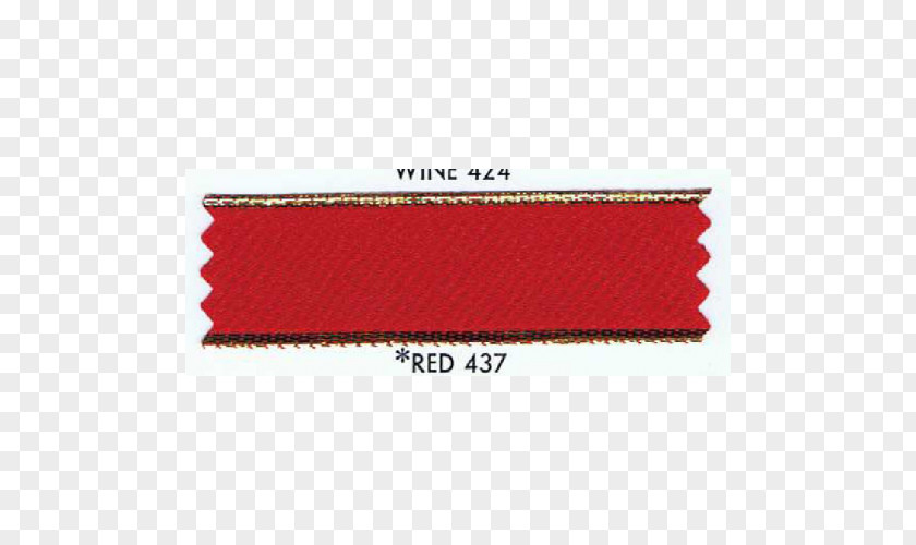 Stage Red Silk Ribbon Brand Rectangle PNG