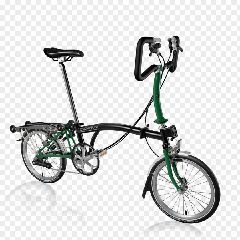 Bicycle Brompton Folding Shimano Hub Gear PNG