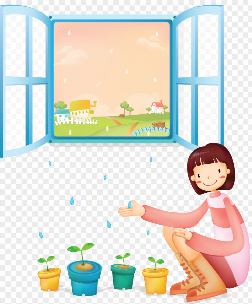 Clip Art Houseplant Window Plants PNG