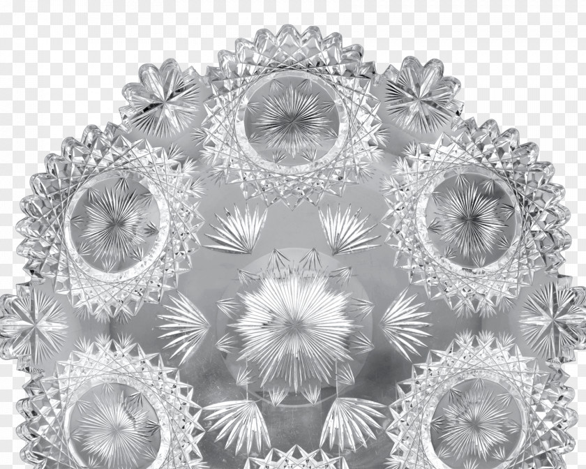 American Pattern Symmetry Silver Organism Black PNG