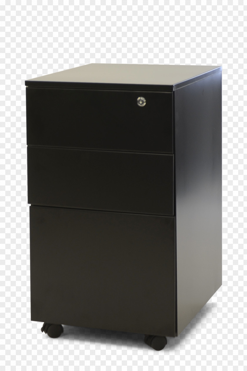 Black 2 Drawer File Cabinet Bedside Tables Product Design Cabinets PNG