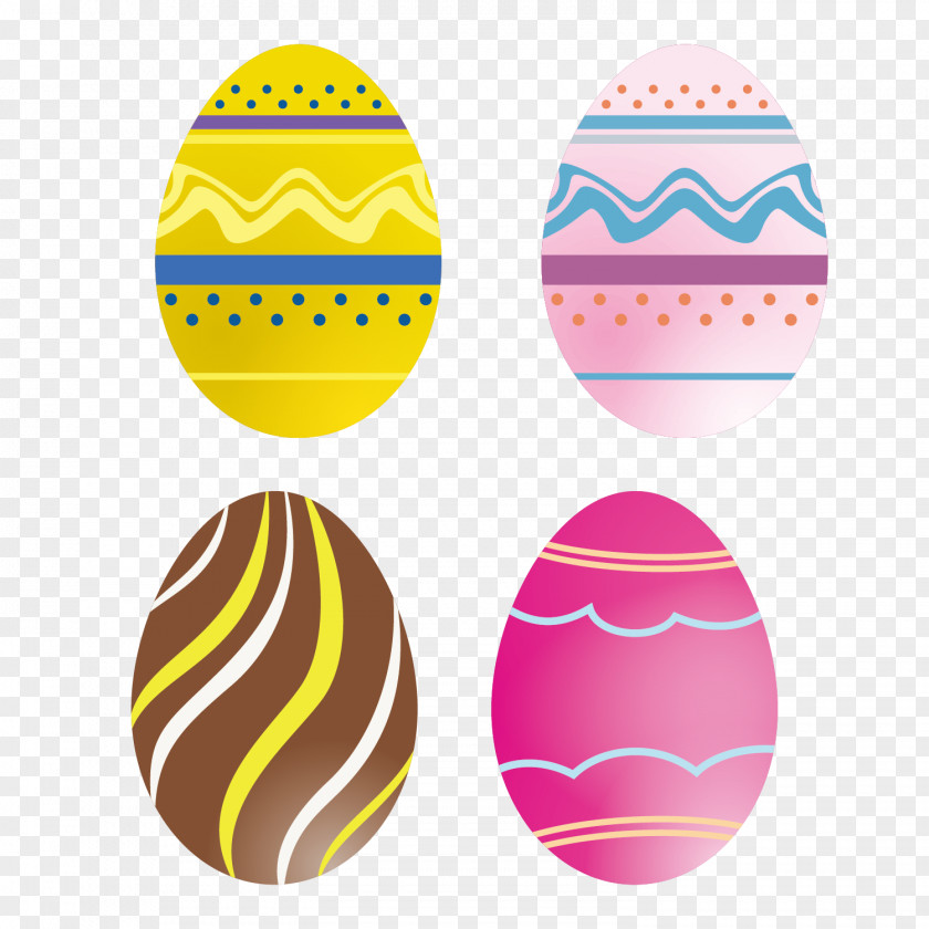 Color Easter Vector Bunny PNG