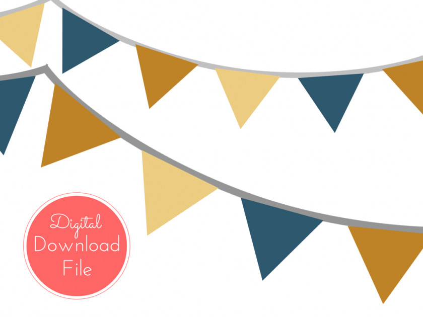 Fall Pennant Cliparts Paper Banner Pennon Bunting Clip Art PNG