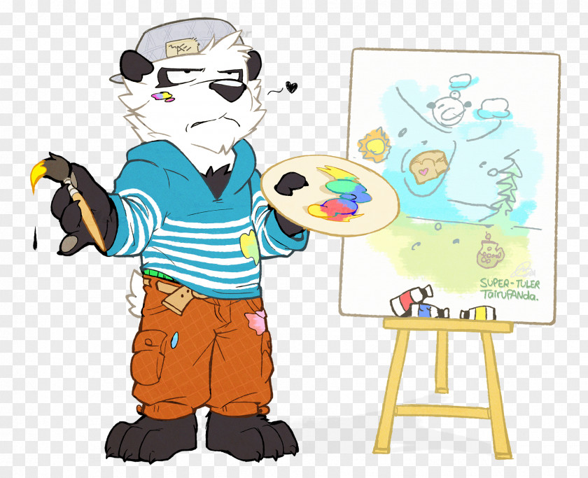 Furry Art Male Painting Clip Illustration Design PNG