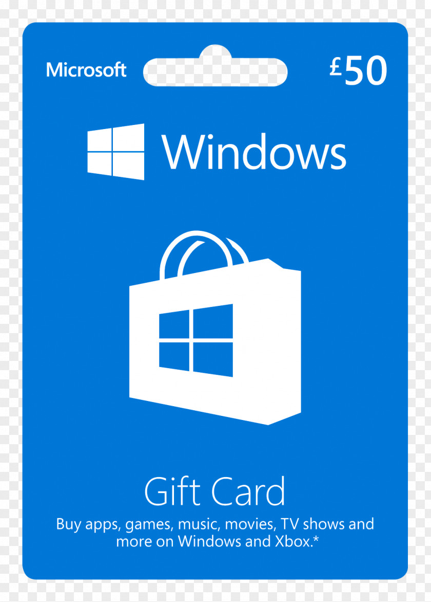 Gift Amazon.com Card Microsoft Store Retail PNG