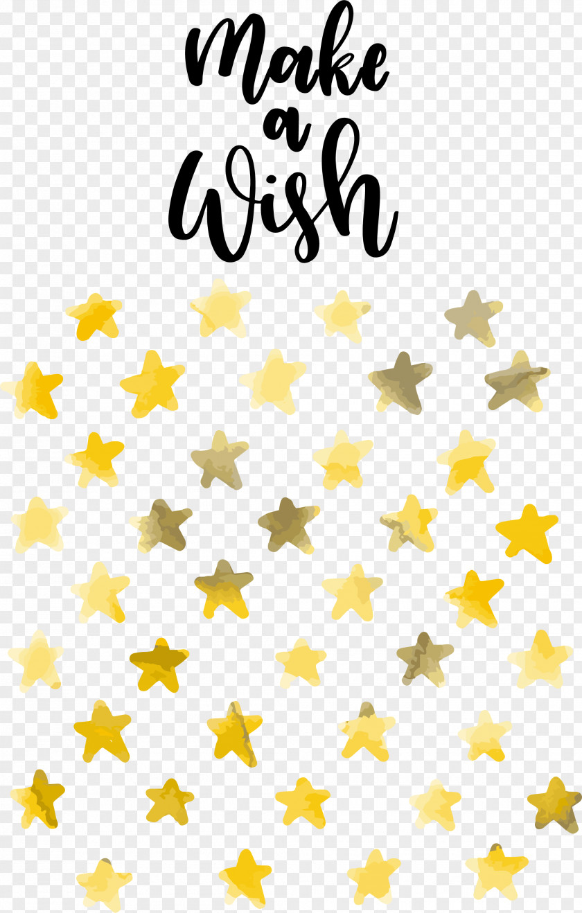Hand Painted Five-pointed Star Pattern PNG
