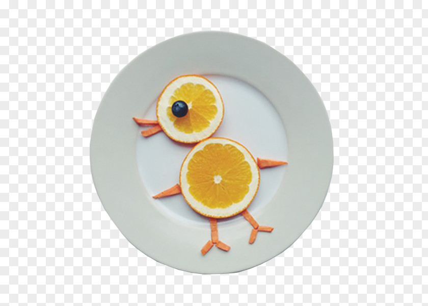 Orange Small Yellow Duck Auglis Food PNG
