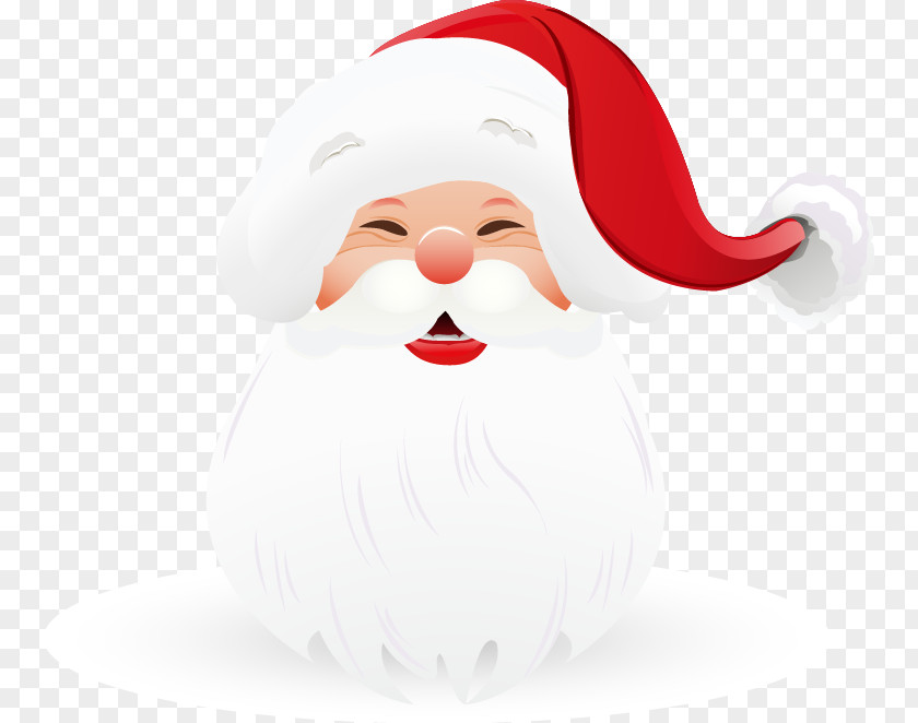 Painted White Beard Santa Claus Avatar The Elf On Shelf Christmas PNG