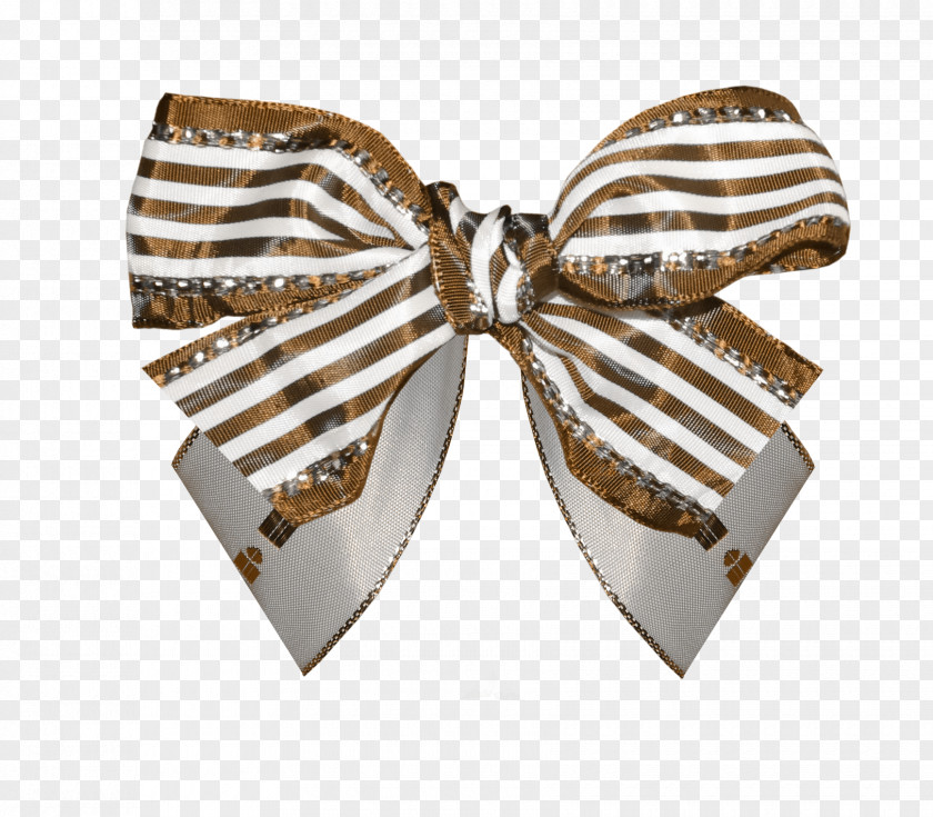 Beautiful Brown Striped Tie Birthday Ribbon Bow Vintage Clothing PNG