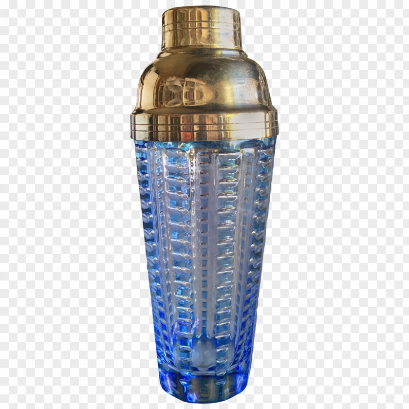 Glass Water Bottles Plastic Bottle Cobalt Blue PNG