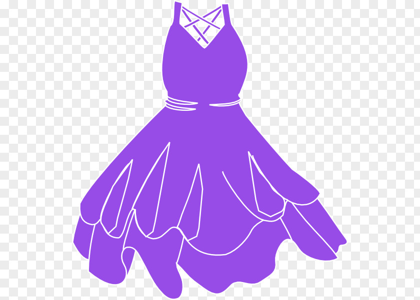 Dress Purple Clothing Clip Art PNG
