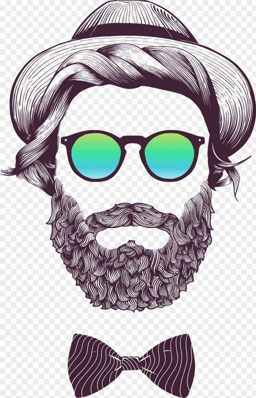 Foreign Uncle Glasses Artwork Hipster Stock Photography Royalty-free Illustration PNG