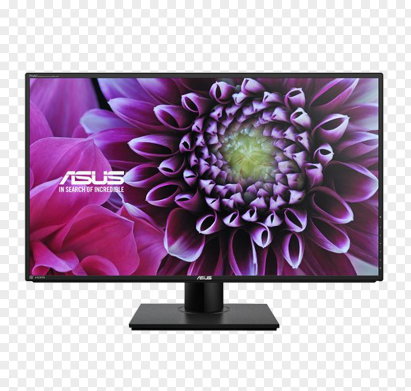 LCD Monitor PA328Q Ultra-high-definition Television IPS Panel Computer Monitors 4K Resolution PNG