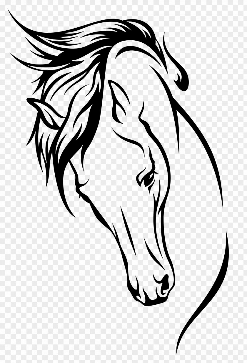 Mustang Tattoo Drawing Jumping PNG