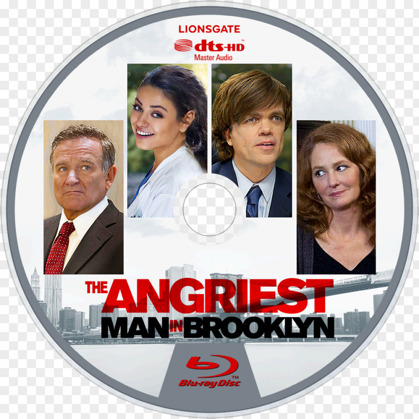 Peter Dinklage Mila Kunis The Angriest Man In Brooklyn Blu-ray Disc United States Lions Gate Entertainment PNG