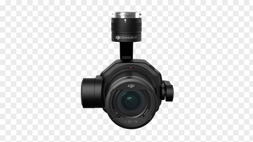Camera Lens DJI Zenmuse X7 Aerial Photography Gimbal Super 35 PNG