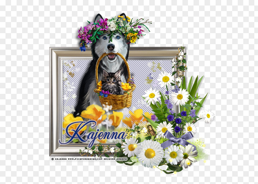 Flower Floral Design Cut Flowers Bouquet Puppy PNG