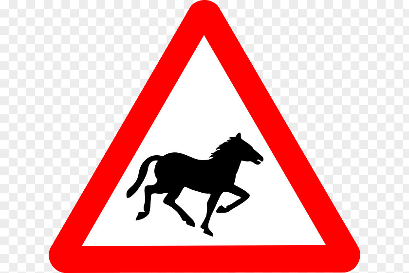 Road Horse Traffic Sign Warning The Highway Code PNG