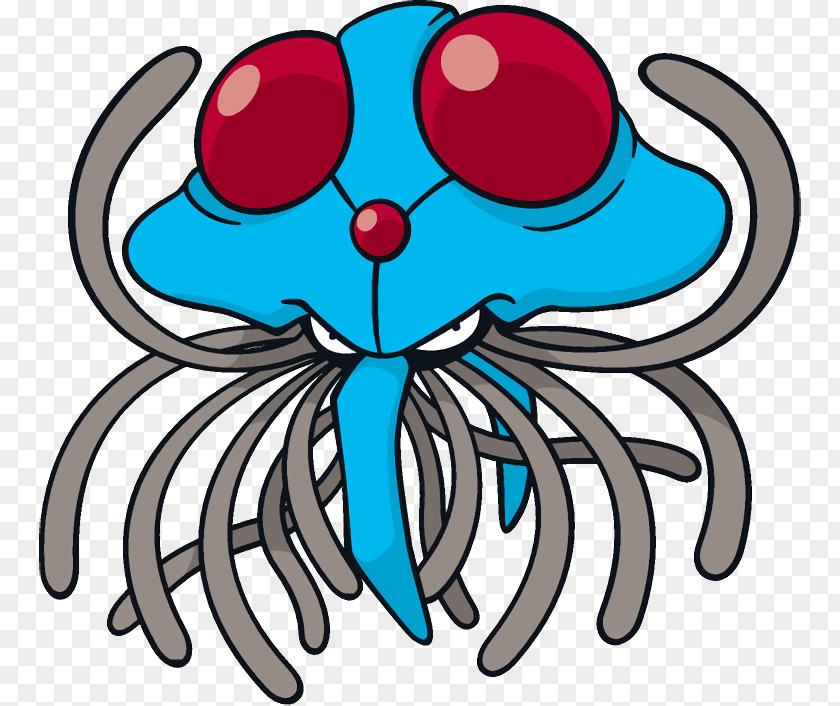 Tentacruel Fanart Pokémon Red And Blue Universe Tentacool PNG