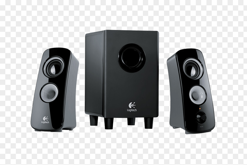 Audio Speakers Loudspeaker Logitech RCA Connector Phone Power PNG