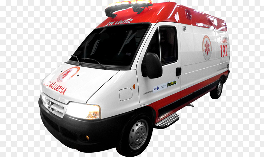 Car SAMU Ambulance Compact Van Vehicle PNG