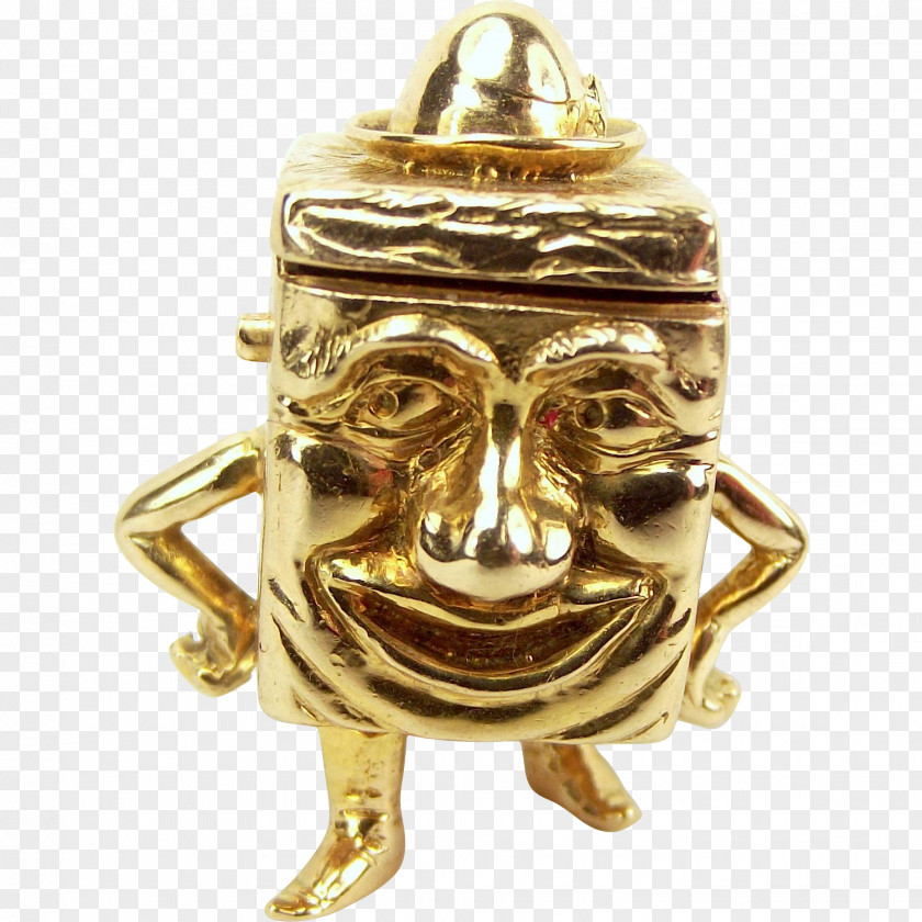 Gold Locket 01504 Bronze PNG