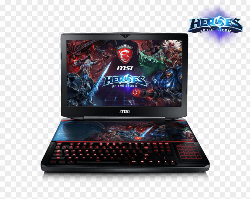 Laptop Graphics Cards & Video Adapters Extreme Performance Gaming Notebook With Mechanical Keyboard GT83VR Titan SLI Micro-Star International MSI PNG