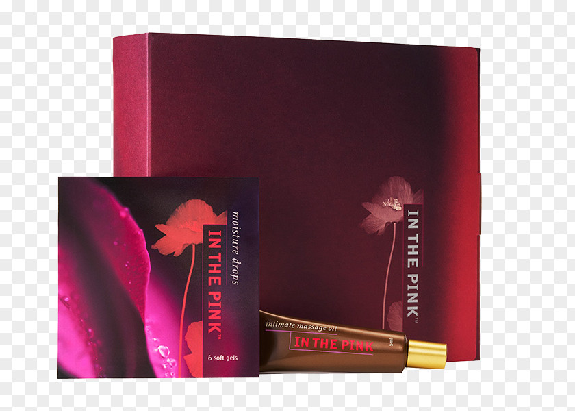 Pink Box Hemp Oil Perfume Massage PNG