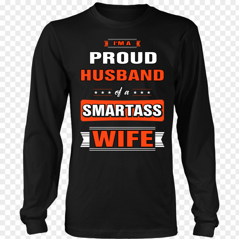 Wife Husband Long-sleeved T-shirt Hoodie PNG