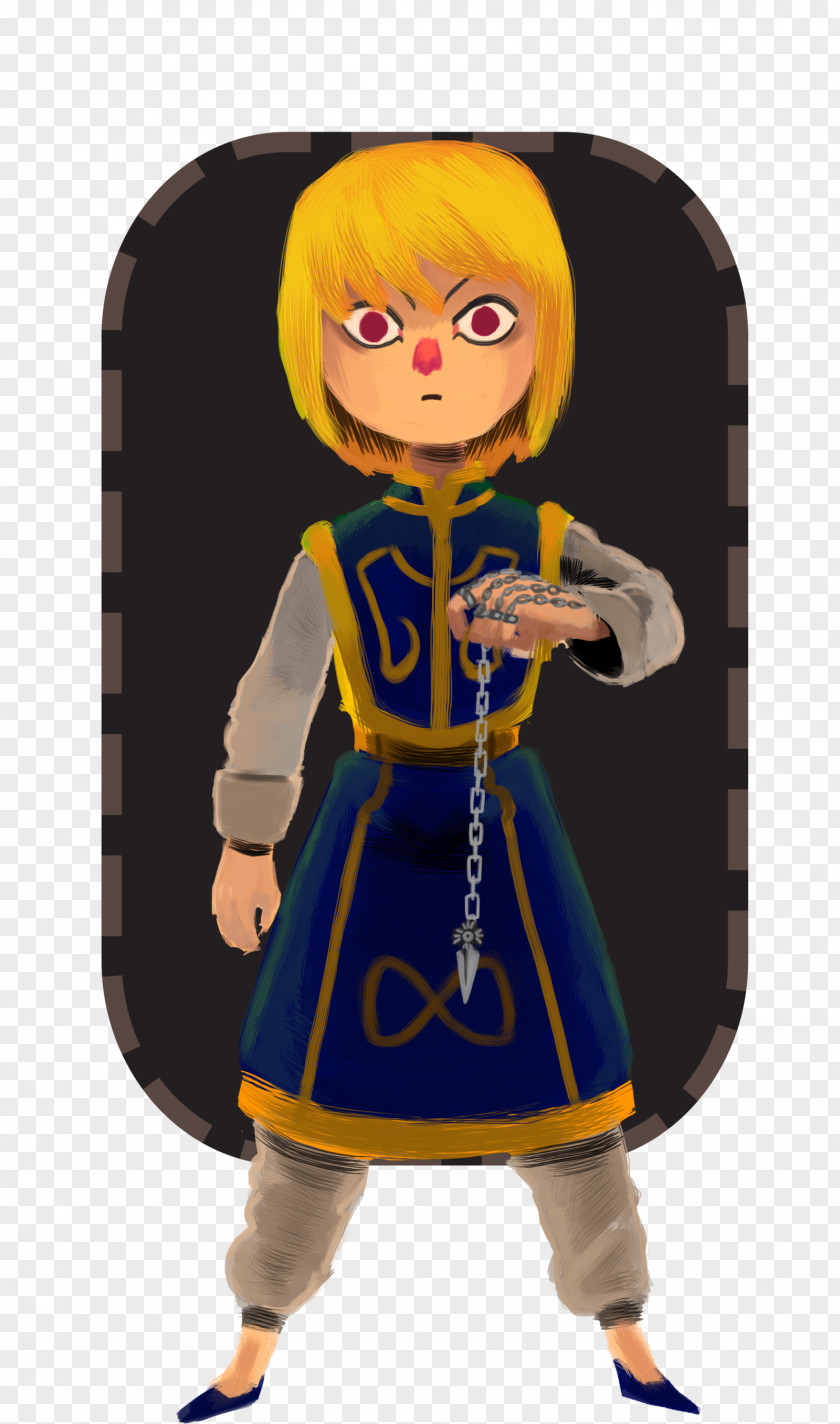 Kurapika Cartoon Character Fiction Figurine PNG