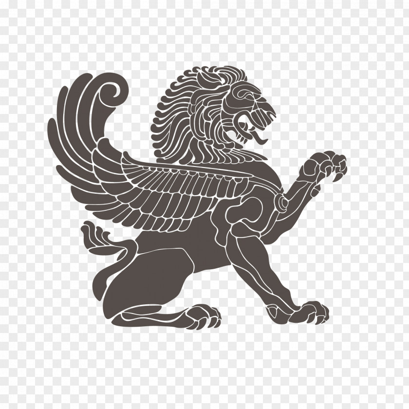 Long Wings Of The Lion Winged PNG