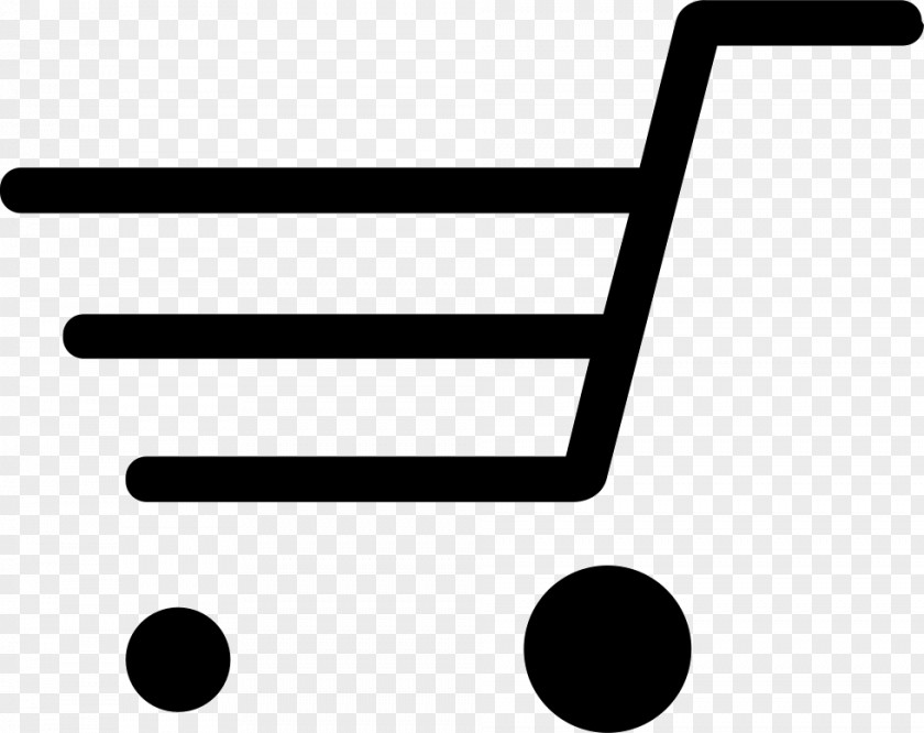 M Product Design FontShopping Cart Icon Button Angle Line Black & White PNG