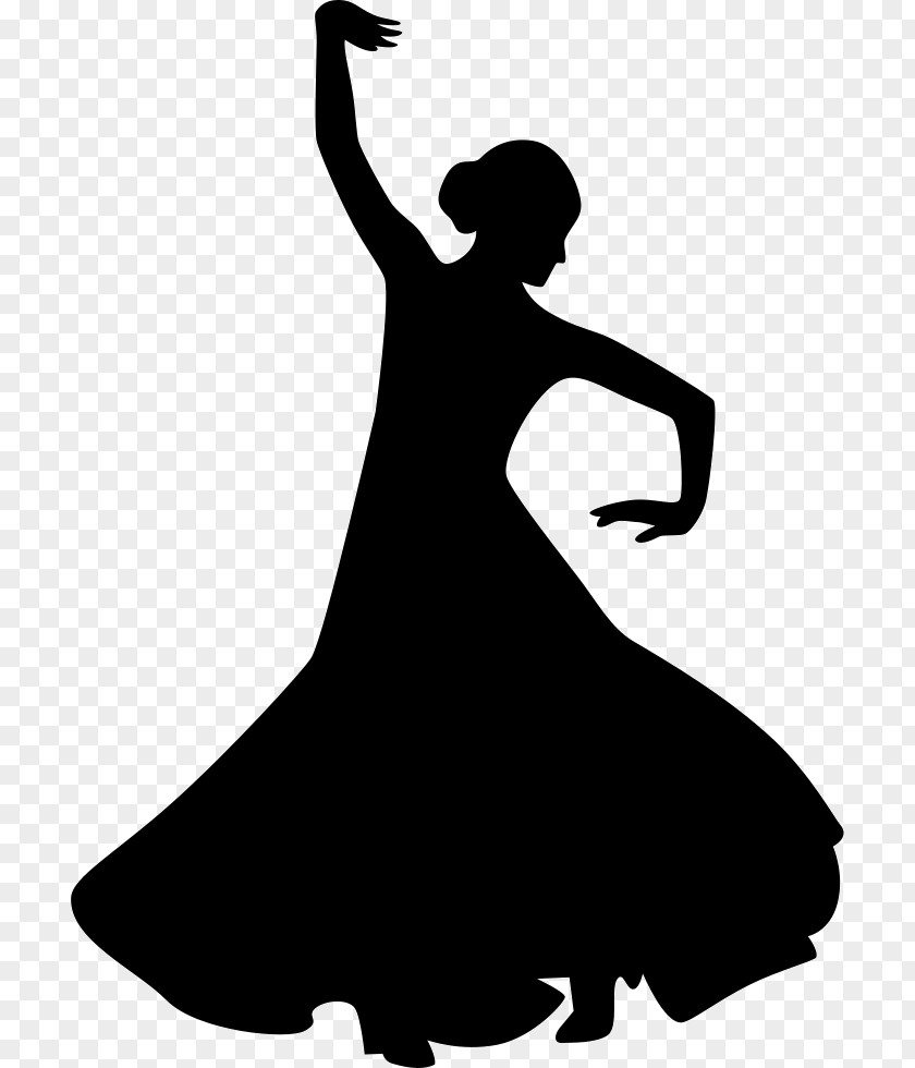 Silhouette Dance Flamenco PNG