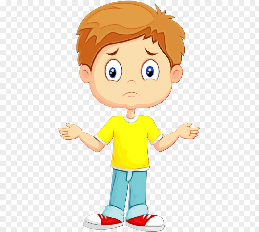 Cartoon Child Pleased Gesture Toddler PNG