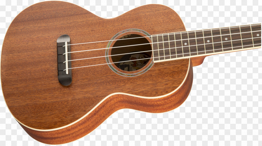 Guitar Fender Nohea Koa Tenor Ukulele Acoustic Musical Instruments Corporation PNG
