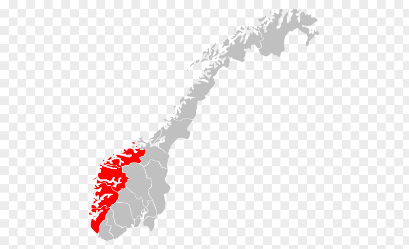 Map Western Norway County Eastern Regions Of PNG