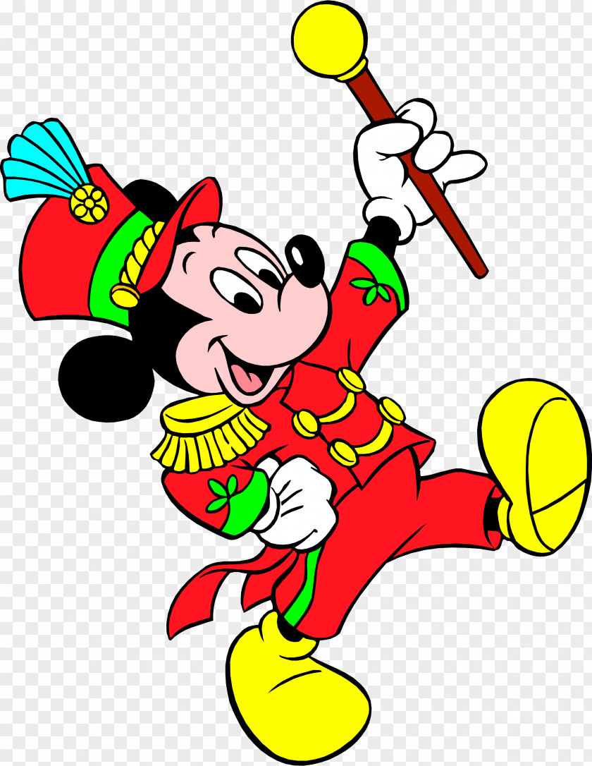 Pinocchio Mickey Mouse Minnie Marching Band Musical Ensemble Clip Art PNG