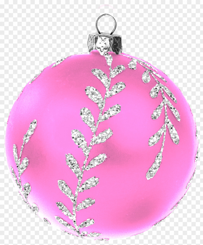 Purple Christmas Card Ornament Clip Art PNG