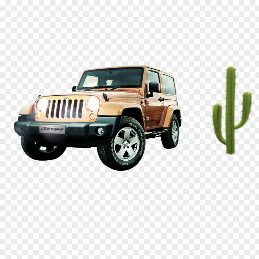 Sandy Jeep Image Car Poster PNG